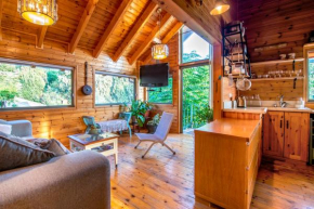 Luxurious wooden penthouse